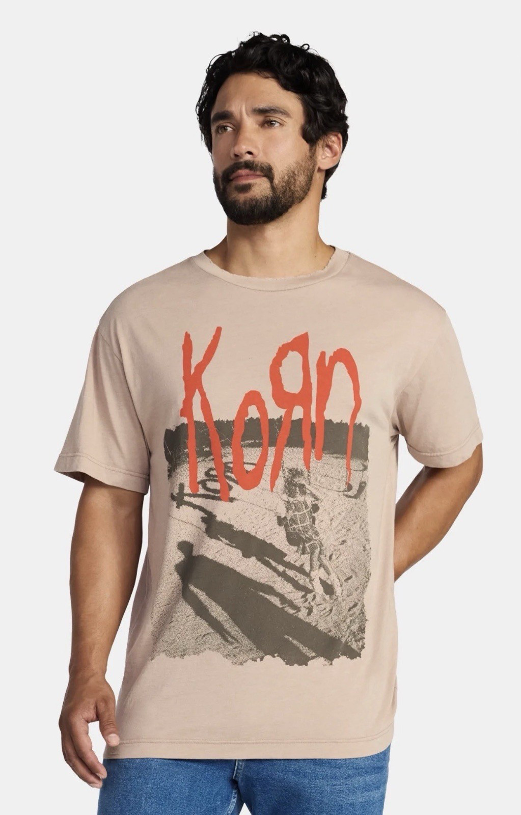 KoRn Mad Engine Men’s Boxy Relaxed Fit NEW Graphic Tee, Sizes XS-3XL