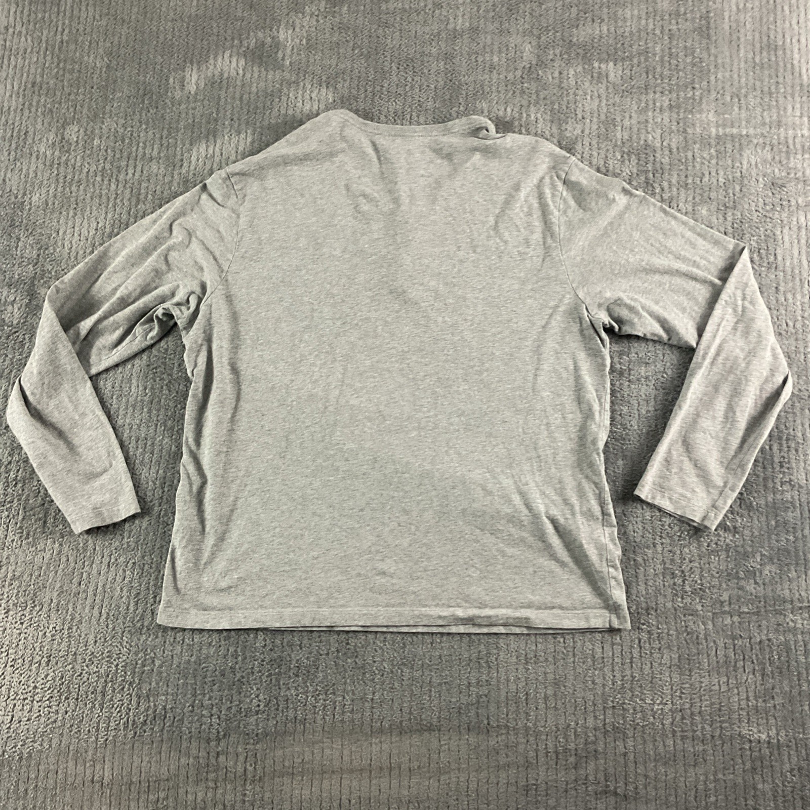 Patagonia Shirt Mens Large Long Sleeved Daily Henley Gray Casual gallery