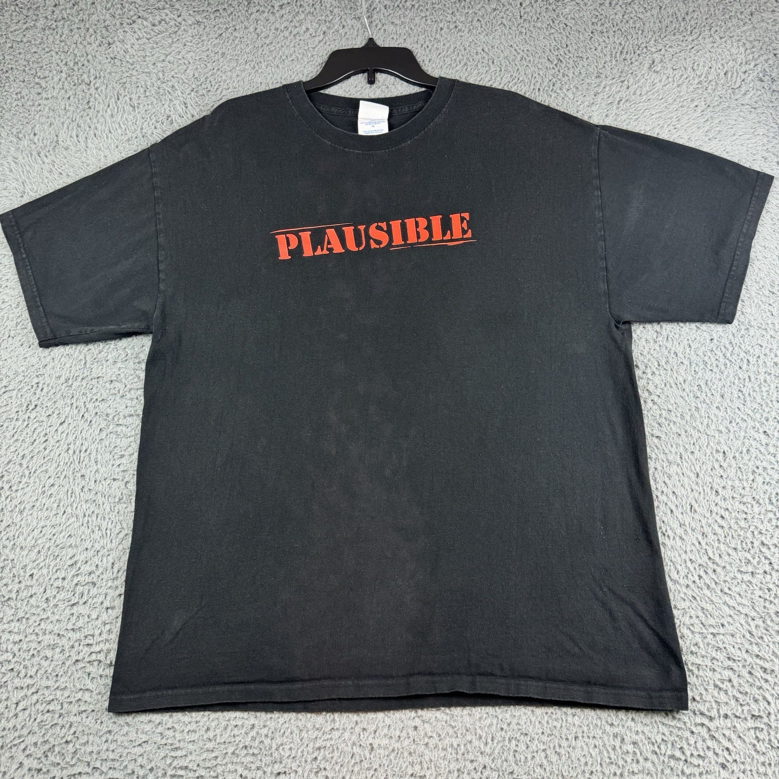 Vintage Mythbusters Plausible Shirt Unisex XL Promo Discovery Channel Y2K 2006 gallery