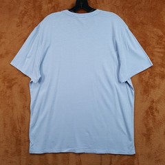 MARINE LAYER Shirt Mens Large Blue Pullover Crew Signature Sea Change Re-Spun