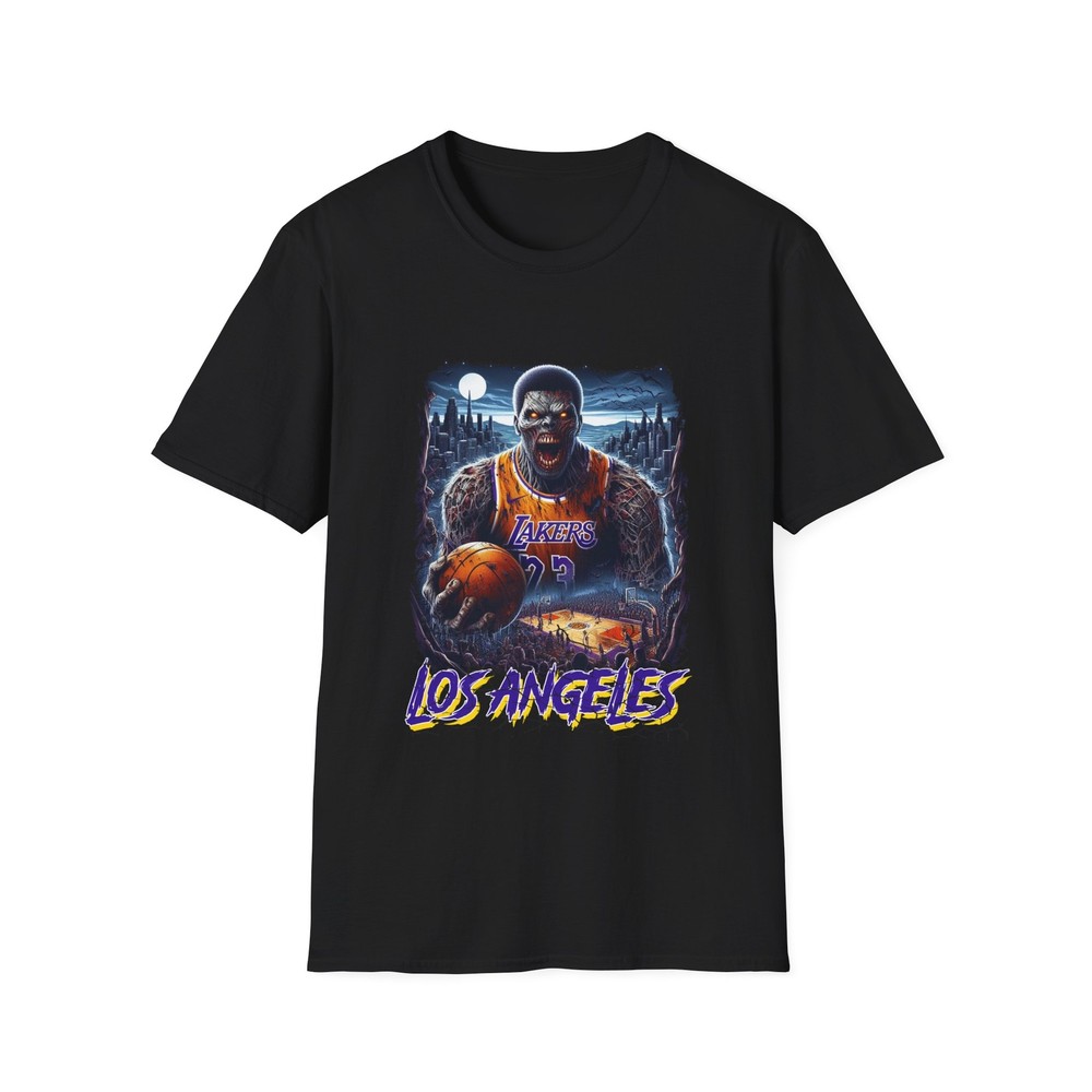 Nightfall Dynasty – LA Lakers Horror Mashup T-Shirt