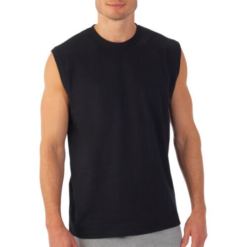 NEW Gildan Mens Ultra Cotton Sleeveless Muscle Sports T-Shirt G2700 gallery