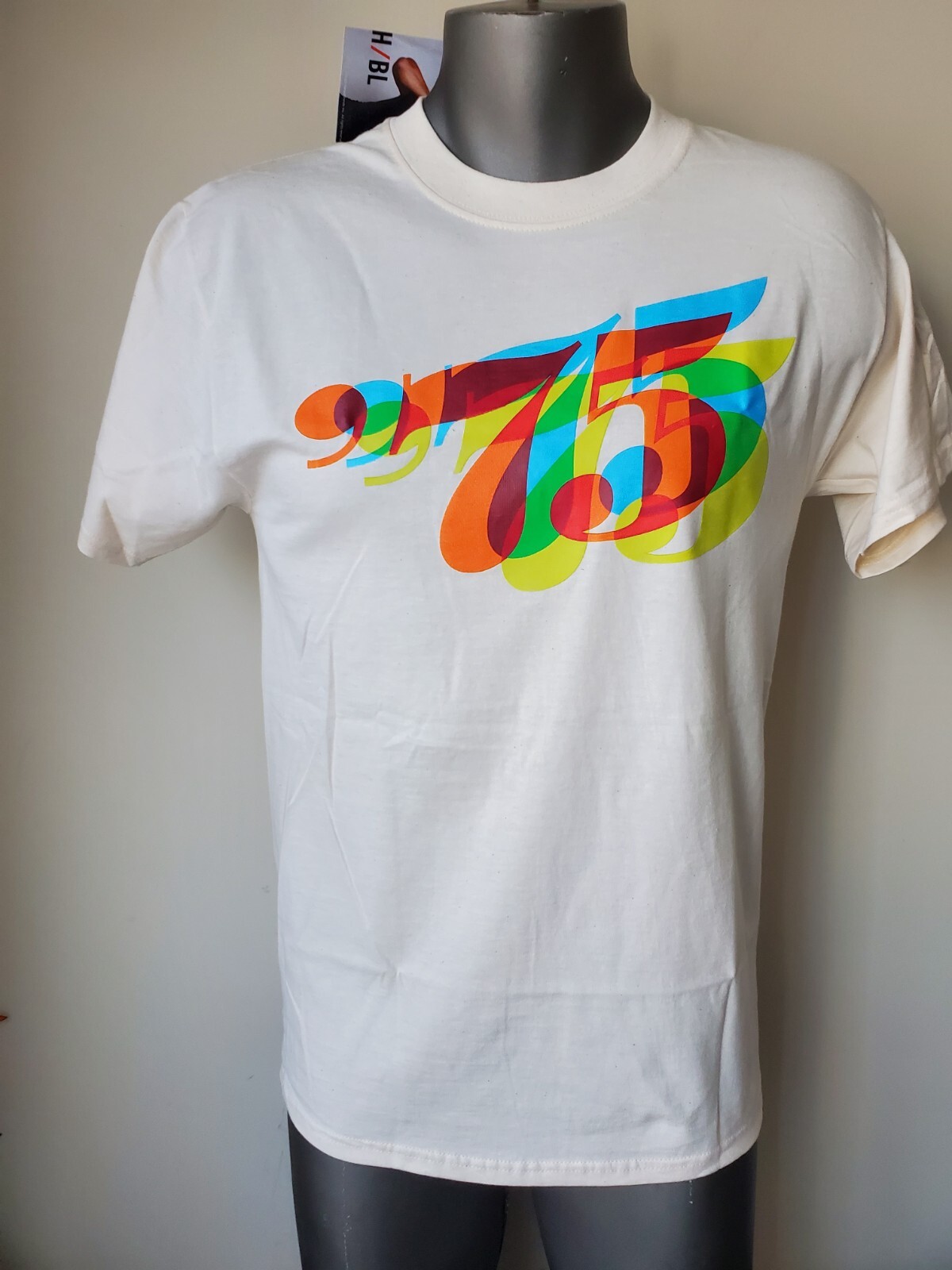 Hanes Beefy-T 5180 Men Cotton T-Shirt Natural '75 NWT gallery