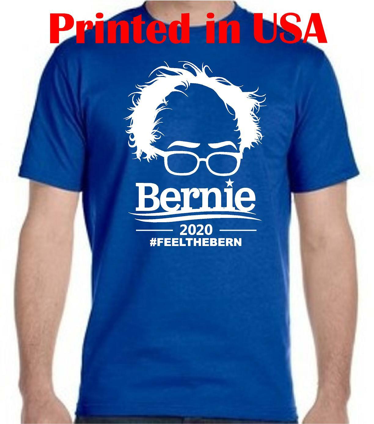 Bernie Sanders for President 2020 Election Campaign T Shirts Feel the Bern Shirt gallery