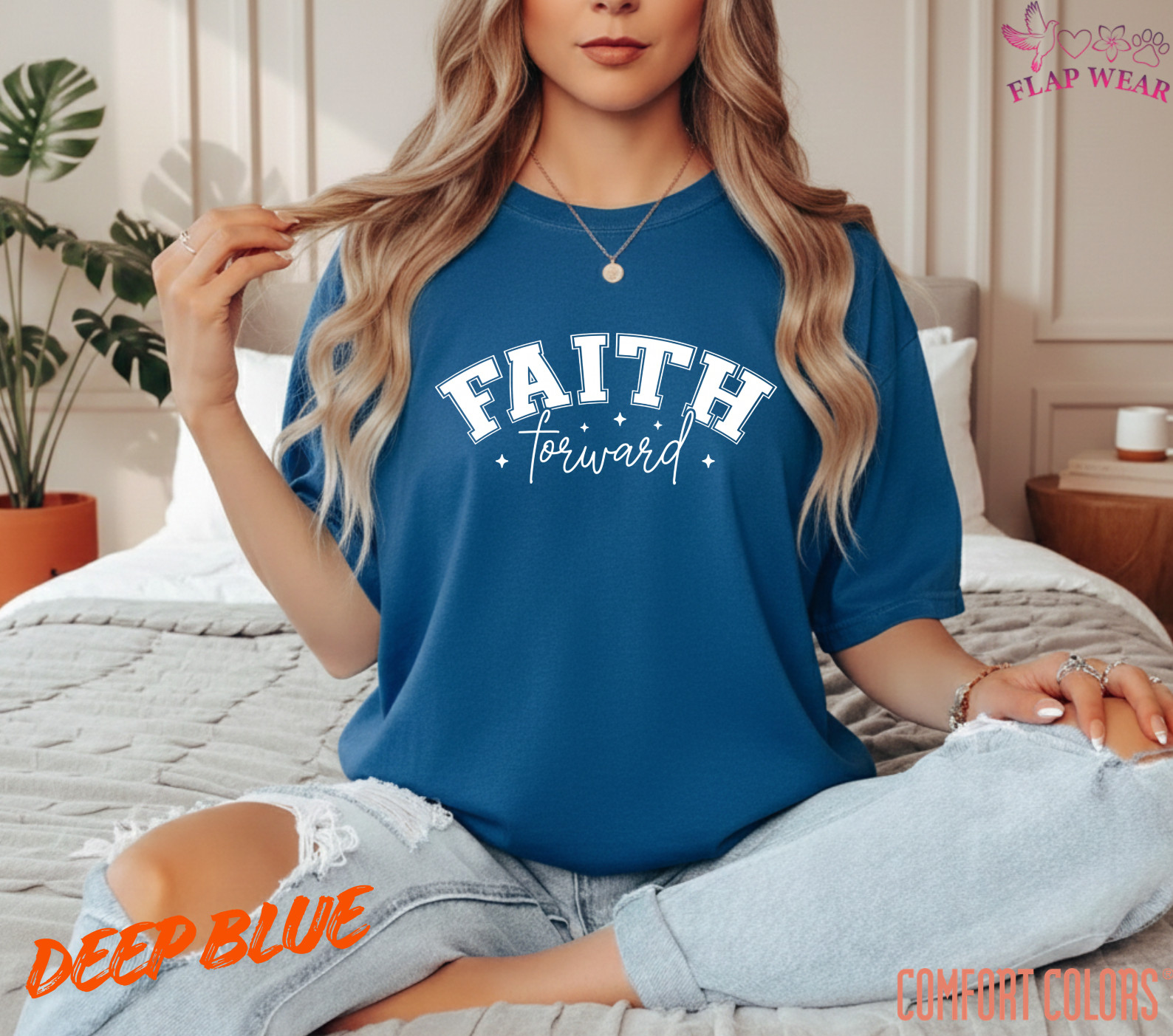 Unisex Faith Forward T-Shirt, Men T shirt,Women T shirt Gift ReligionTop gallery