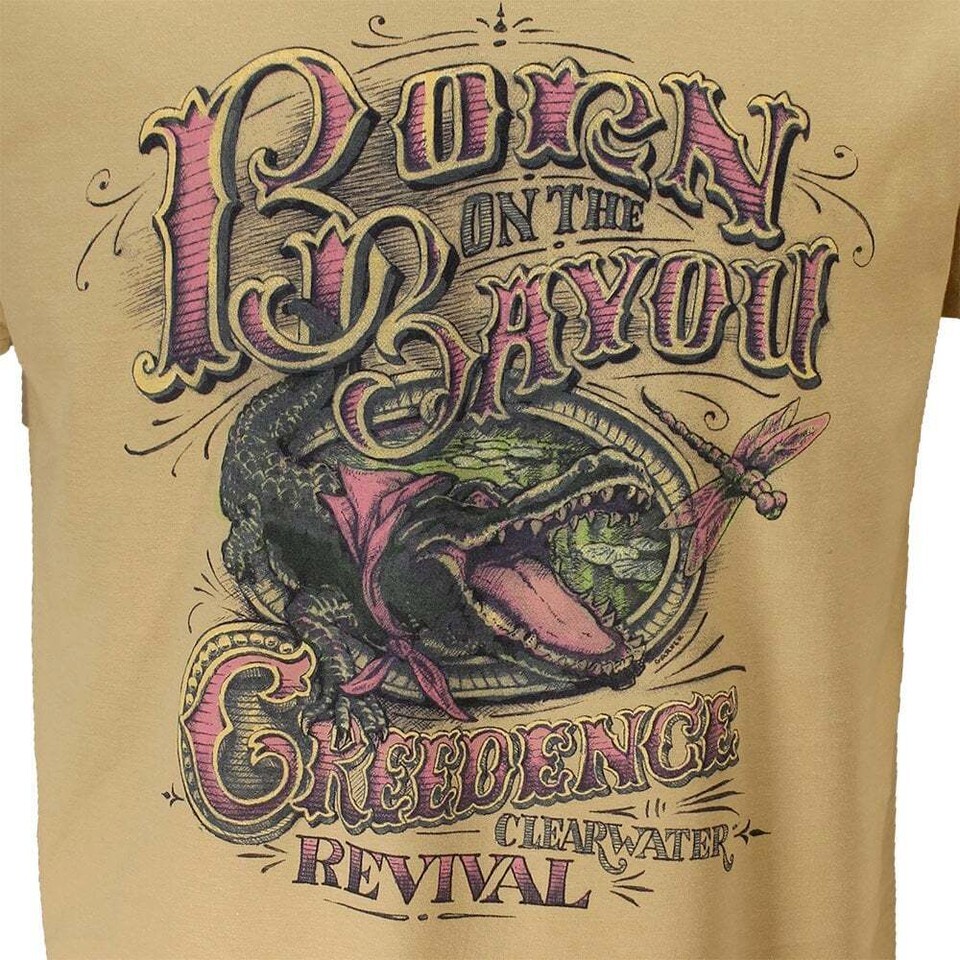 Creedence Clearwater Revival Tour Band Gift For Fan S to 5XL Sand T-shirt GC1646 gallery