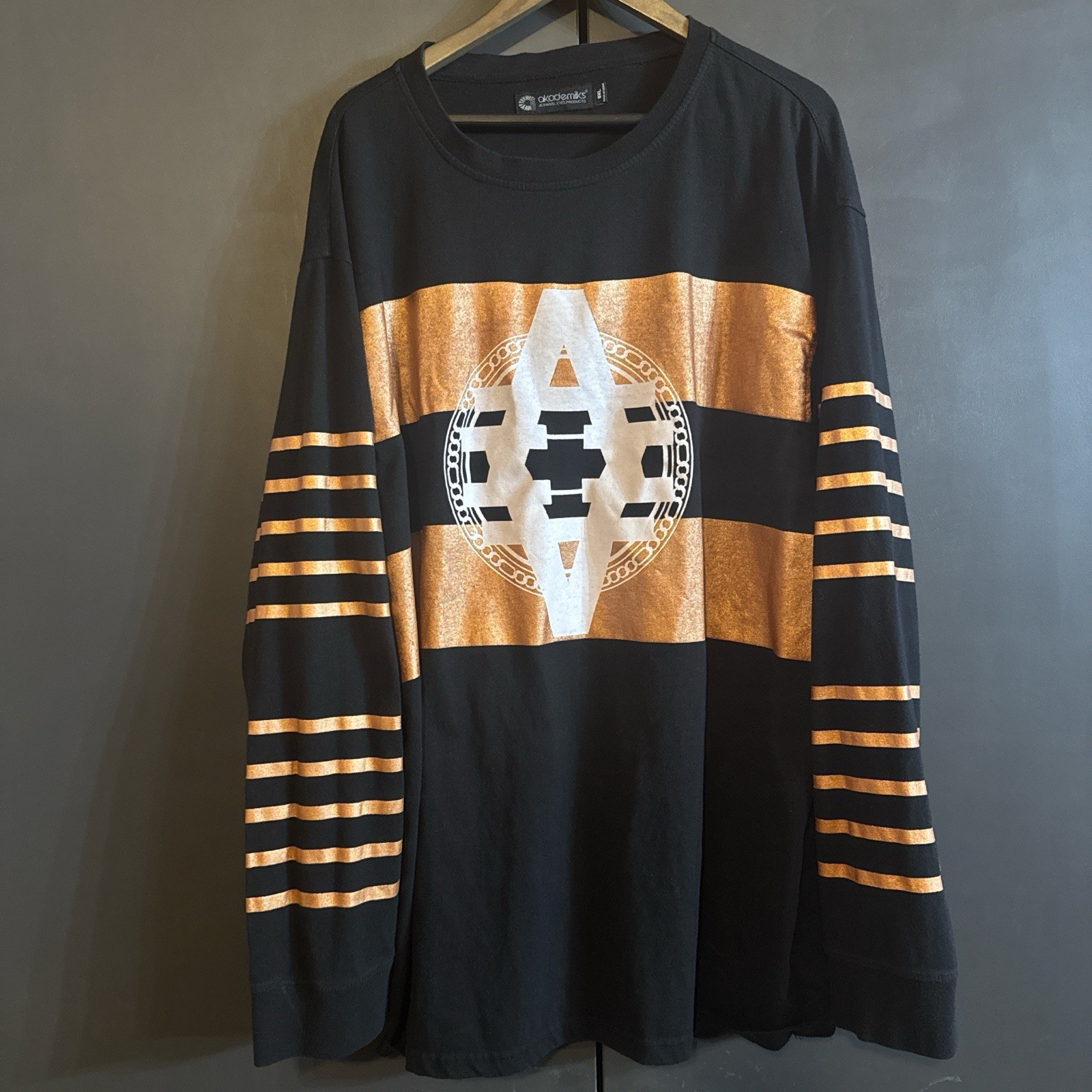 Y2K Vintage Akademiks Graphic T-Shirt Men’s 6XL Black Cooper 90s Hip Hop Baggy gallery