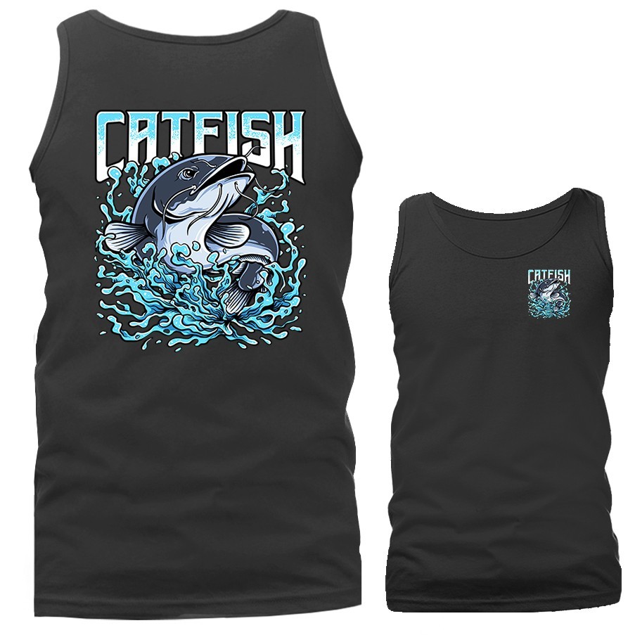 Catfish Clash Splash of Power Outdoor Sports Fishing Tank Top gallery