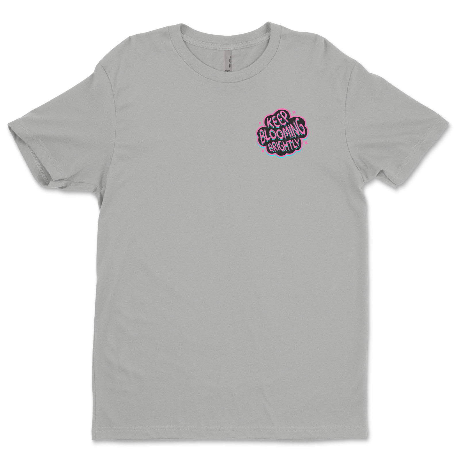 Custom T-Shirt,keep blooming Dtf Print On Next Level T-Shirt unisex Soft Cotton gallery