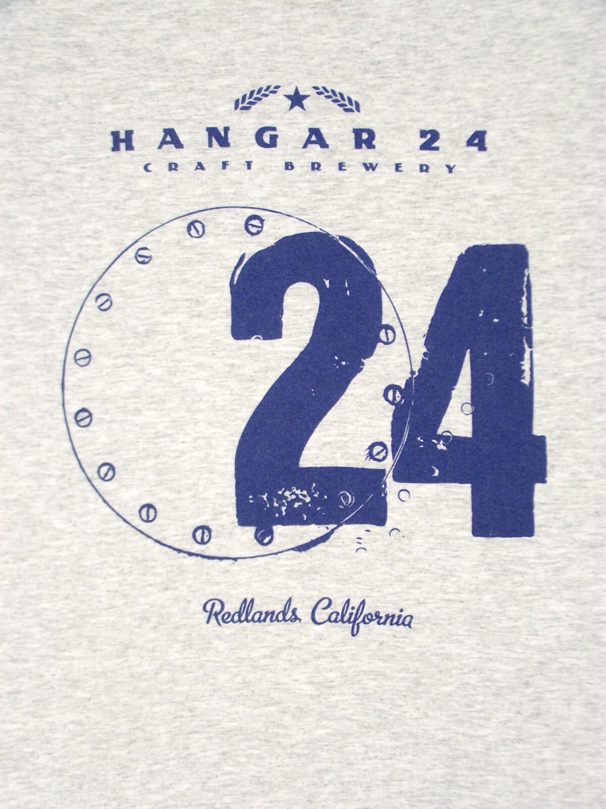 Hanger 24 Craft Brewery Adult Small T-Shirt Gray Graphic Redlands California Men gallery