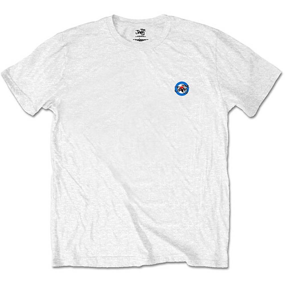 Men's Jam Target Logo (Back Print/Retail Pack) Slim Fit T-shirt Small White gallery