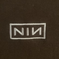 2005 NIN Nine Inch Nails With Teeth Embroidered Thermal Long Sleeve Shirt XL