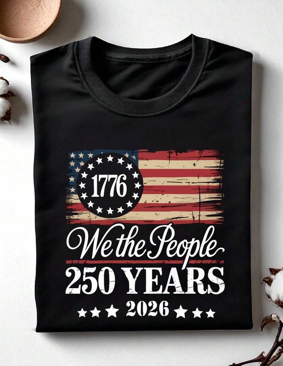 250th America Anniversary Shirt, US 250 Years T-Shirt, 1776 We The People Gift gallery