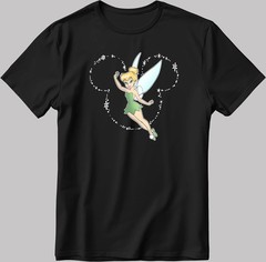 Disney Tinkerbell Mickey Mouse Flying T-Shirt Size S-5XL