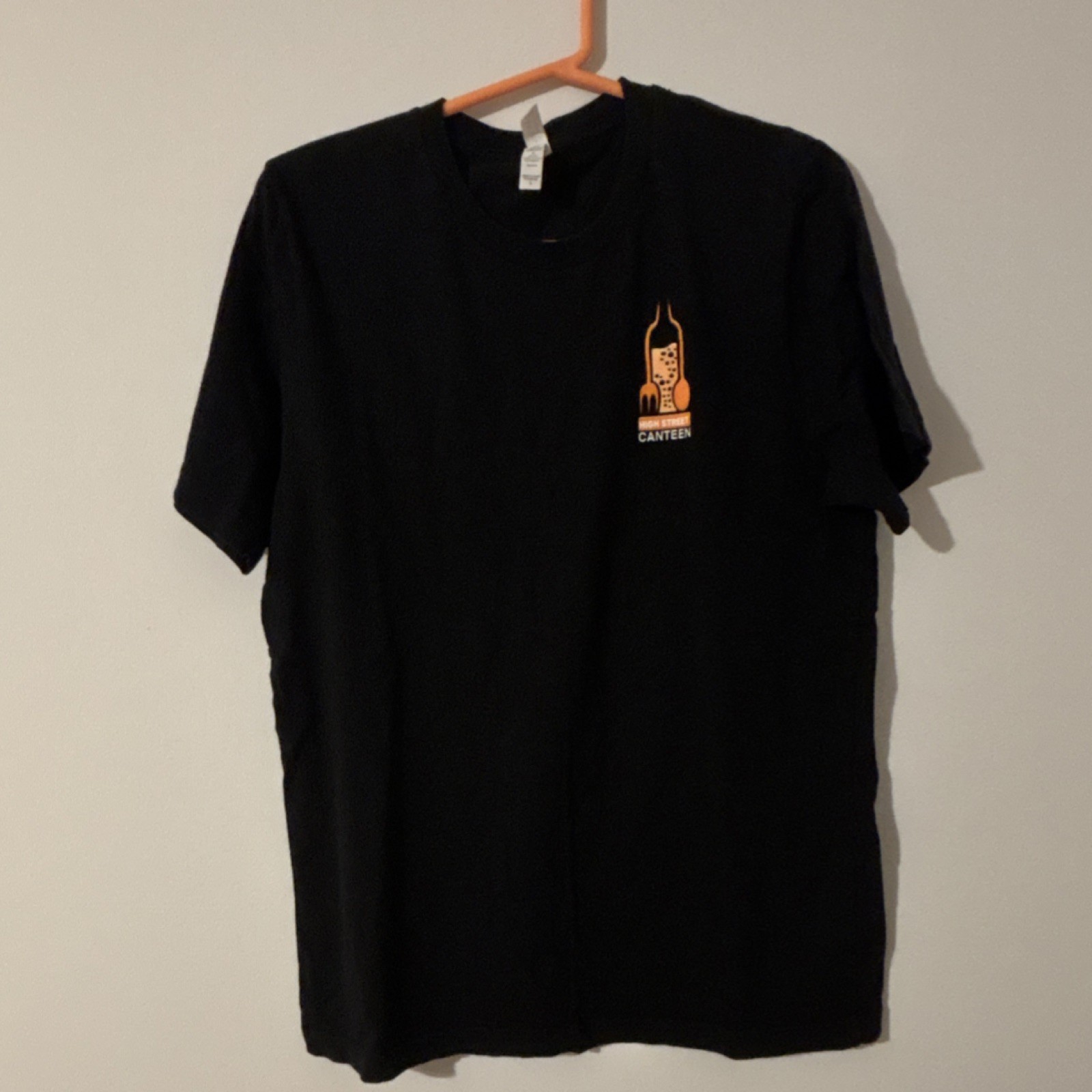 High Street Canteen Restaurant Pocket Logo Graphic T-Shirt gallery