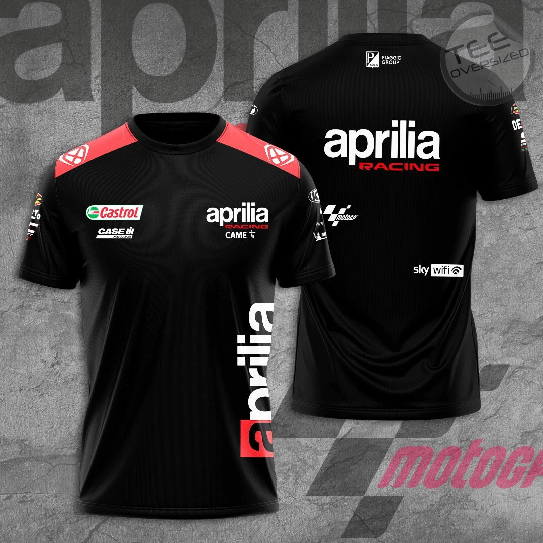 Aprilia Racing 3D T-Shirt 2025 All Size S-5XL Gift For Fans gallery