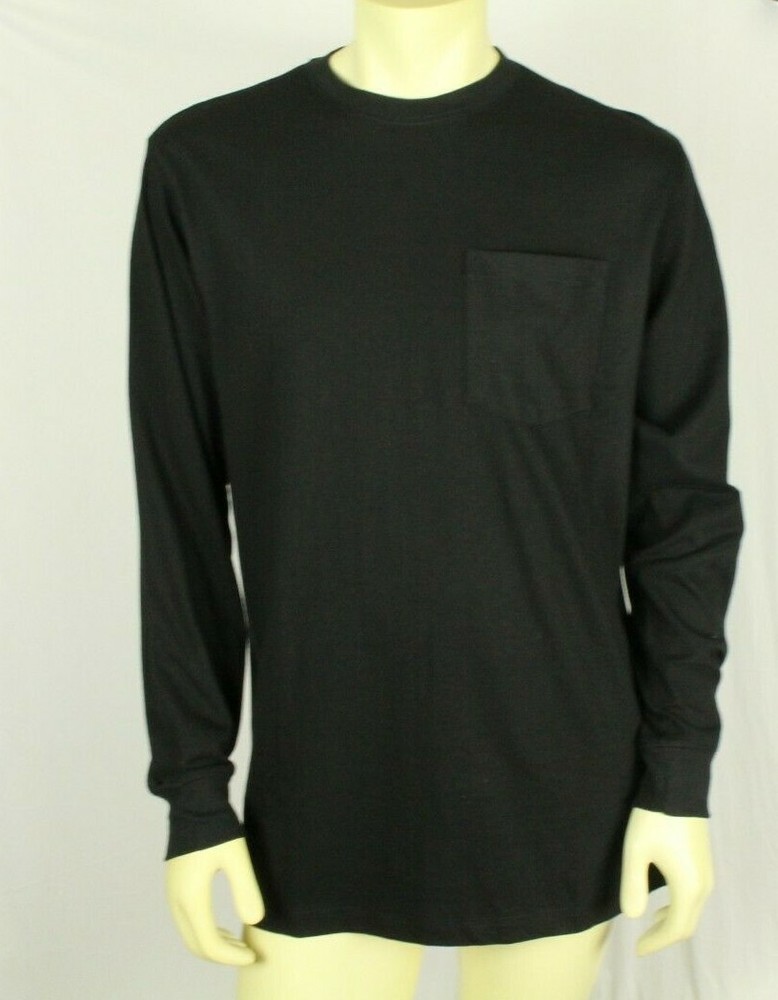 Utility Pro Wear Men’s Black Long Sleeve Shirt Size M (38-40)