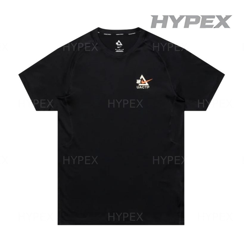 Nike T Shirts Men's Black Crew Neck Moderate IQ7360-010 New Size gallery