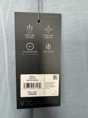 Men’s VRST Icon Tee Muted Denim Size Large NWT