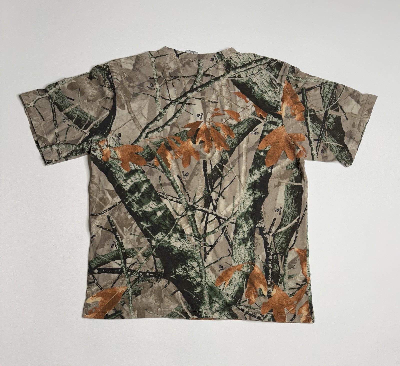 Outfitters Ridge Camouflage Fusion 3-D Camo Hunting Outdoor TShirt Mens L gallery