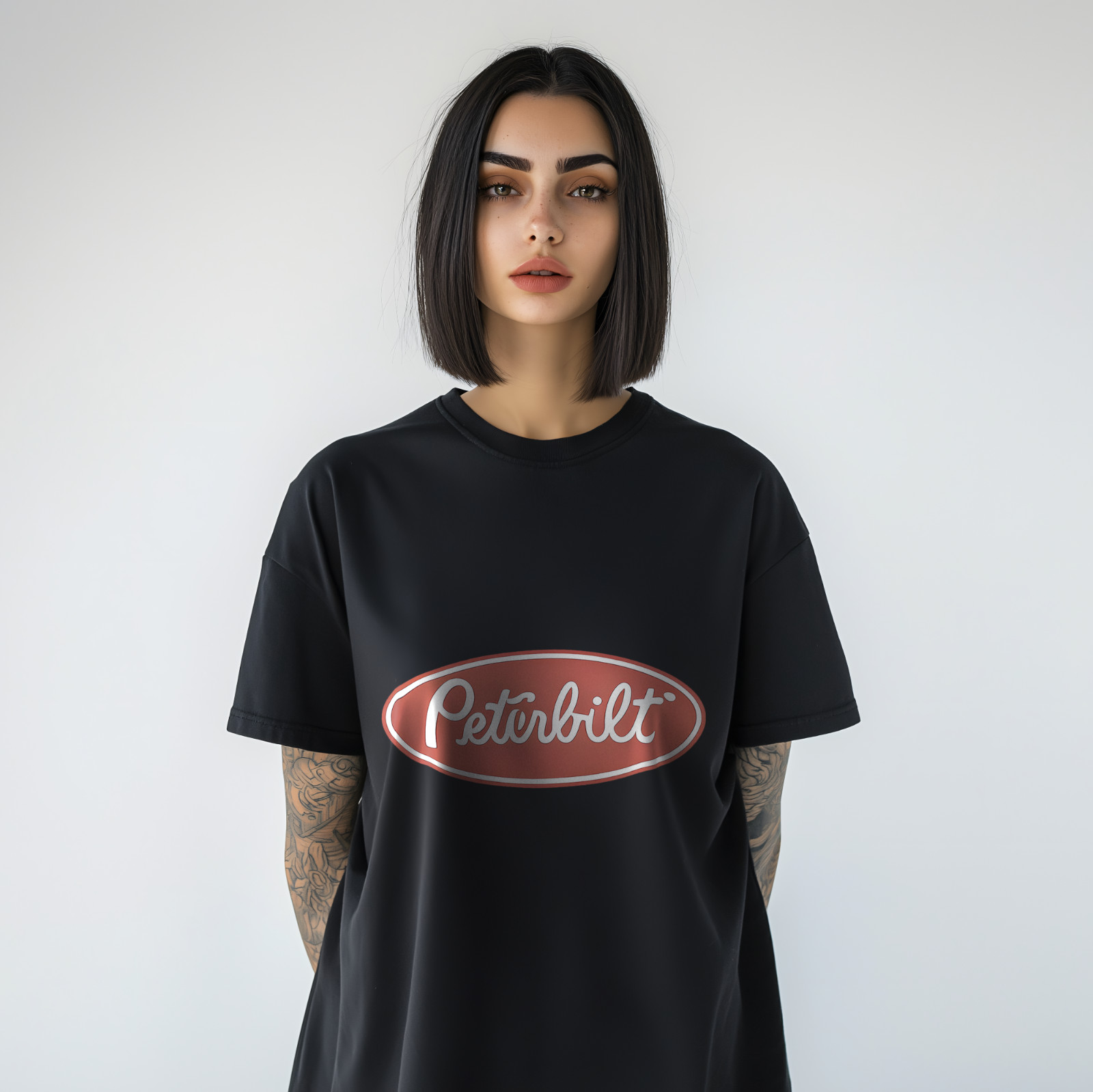 Peterbilt Logo T-Shirt – Classic Trucking Graphic Tee for Men & Women A233 gallery