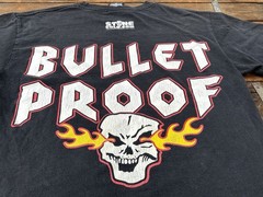 VTG 2003 Stone Cold Steve Austin Bullet Proof WWE T Shirt Medium Wrestling RARE