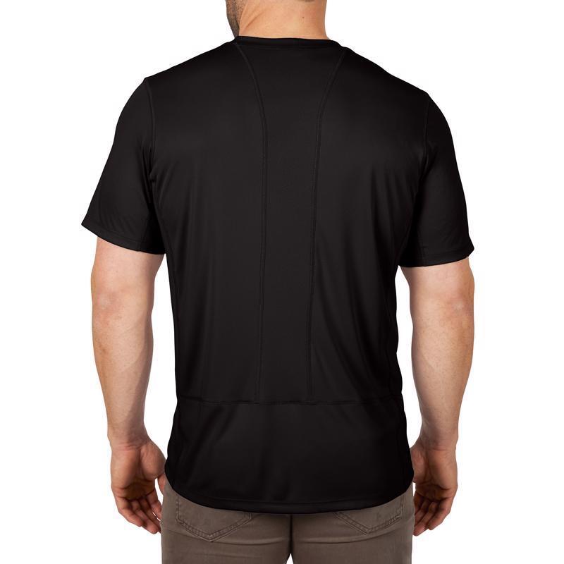 Milwaukee Workskin Short Sleeve Crew Black Lightweight Performance Tee Shirt 2XL gallery