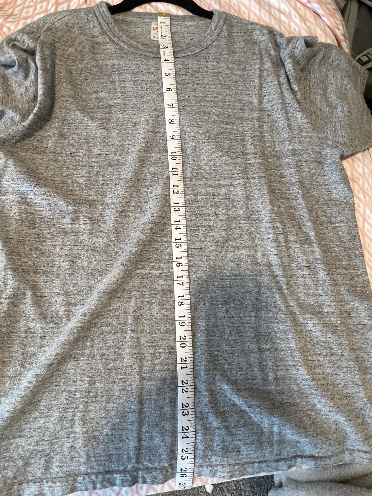 Whitesville Quali-T Heavyweight Gray Cotton Short Sleeve T-Shirt Size XL gallery