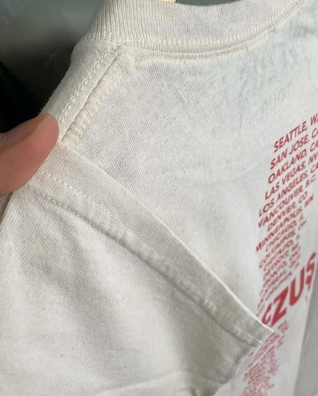 Kanye West Yeezus Tour 2013 Official Merch T Shirt gallery