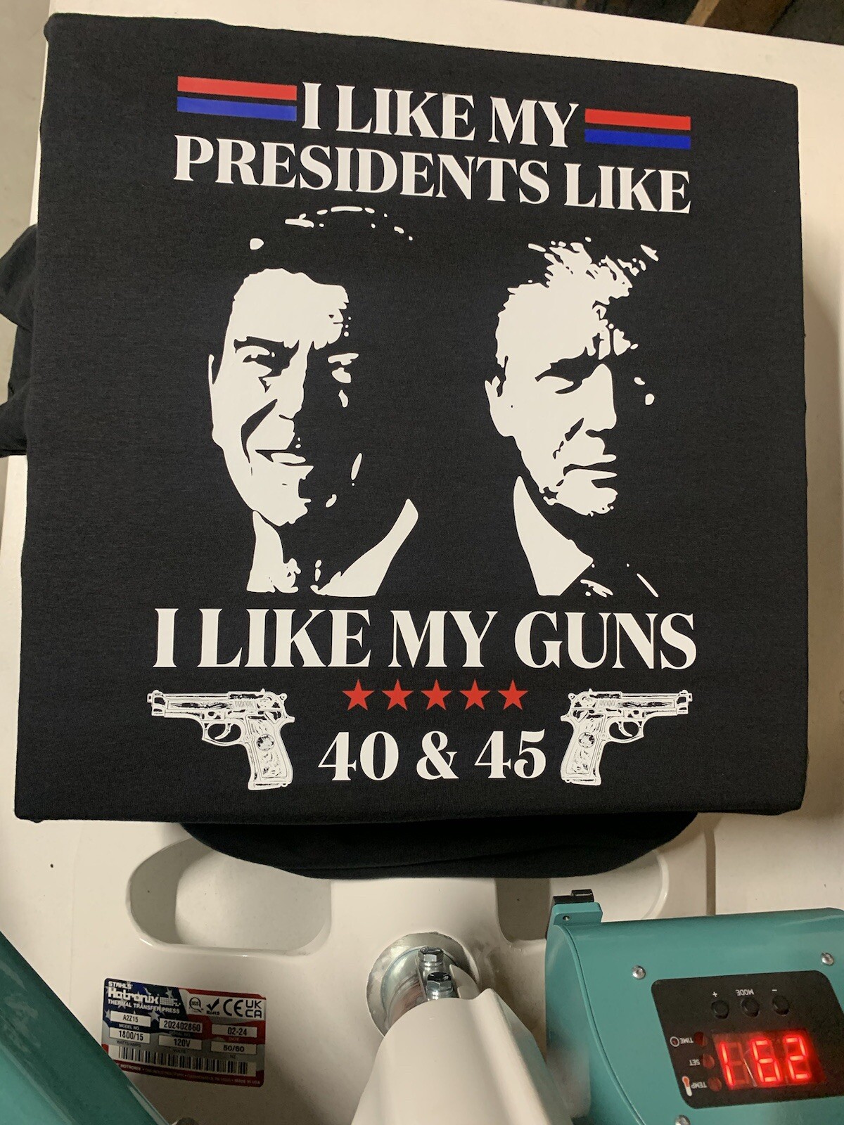Large HackOPS (Grunt Style Fit) I Like My Presidents like I Like My Guns gallery