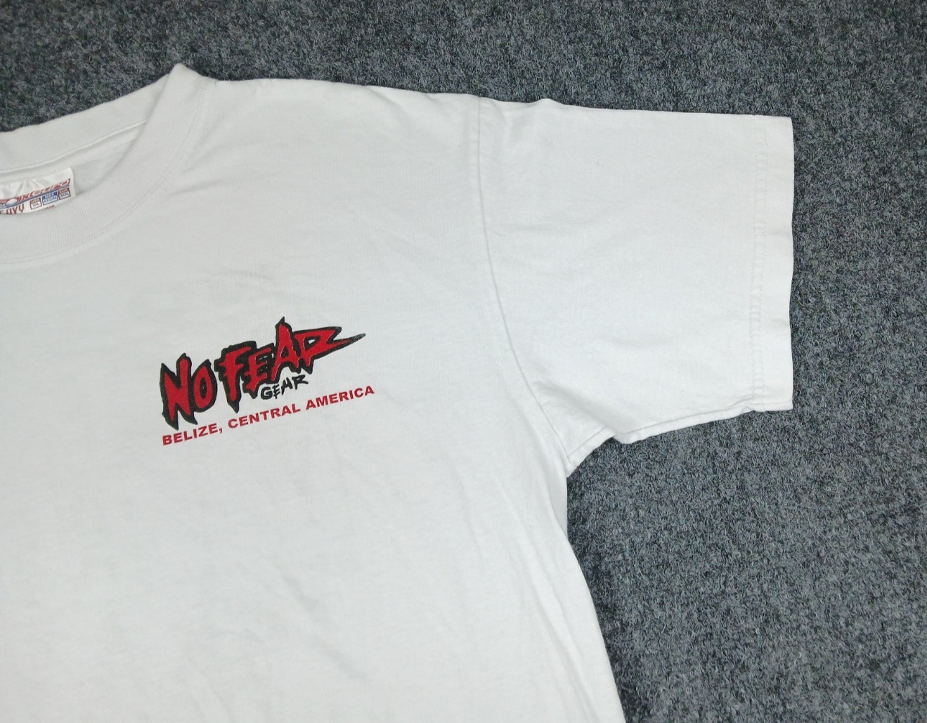 Vintage No Fear Gear Go F Yourself Pick A Vowel Mens T Shirt Size XL 90s Grunge gallery