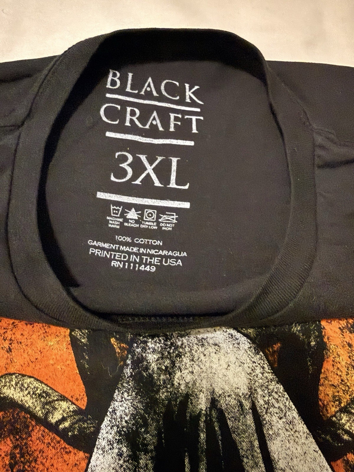 Black Craft Cult T-Shirt Short Sleeve, Size 3XL gallery