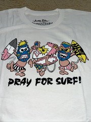 NWOT THRILLA KREW PRAY FOR SURF! LIMITED EDITION AUTHENTIC XL SHIRT STEVE NAZAR