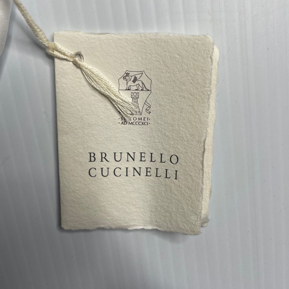 BRUNELLO CUCINELLI Printed Short Sleeve Shirt Men's Size M White gallery