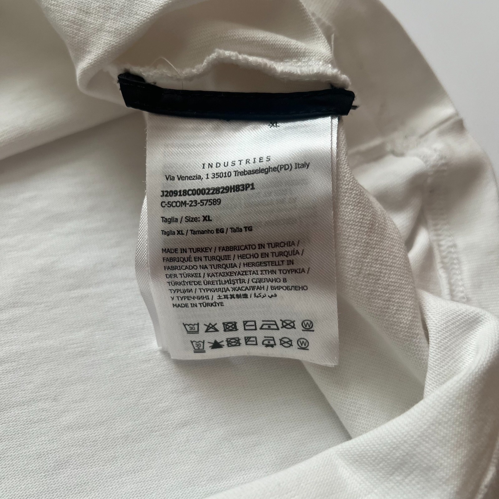 Moncler Logo T-Shirt SS White - Size XL gallery