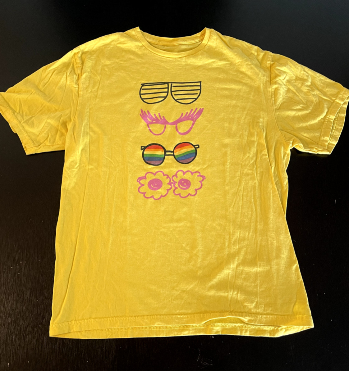 Elton John Glasses Lineup Promo Shirt – Size: M?, See Measurement Photos