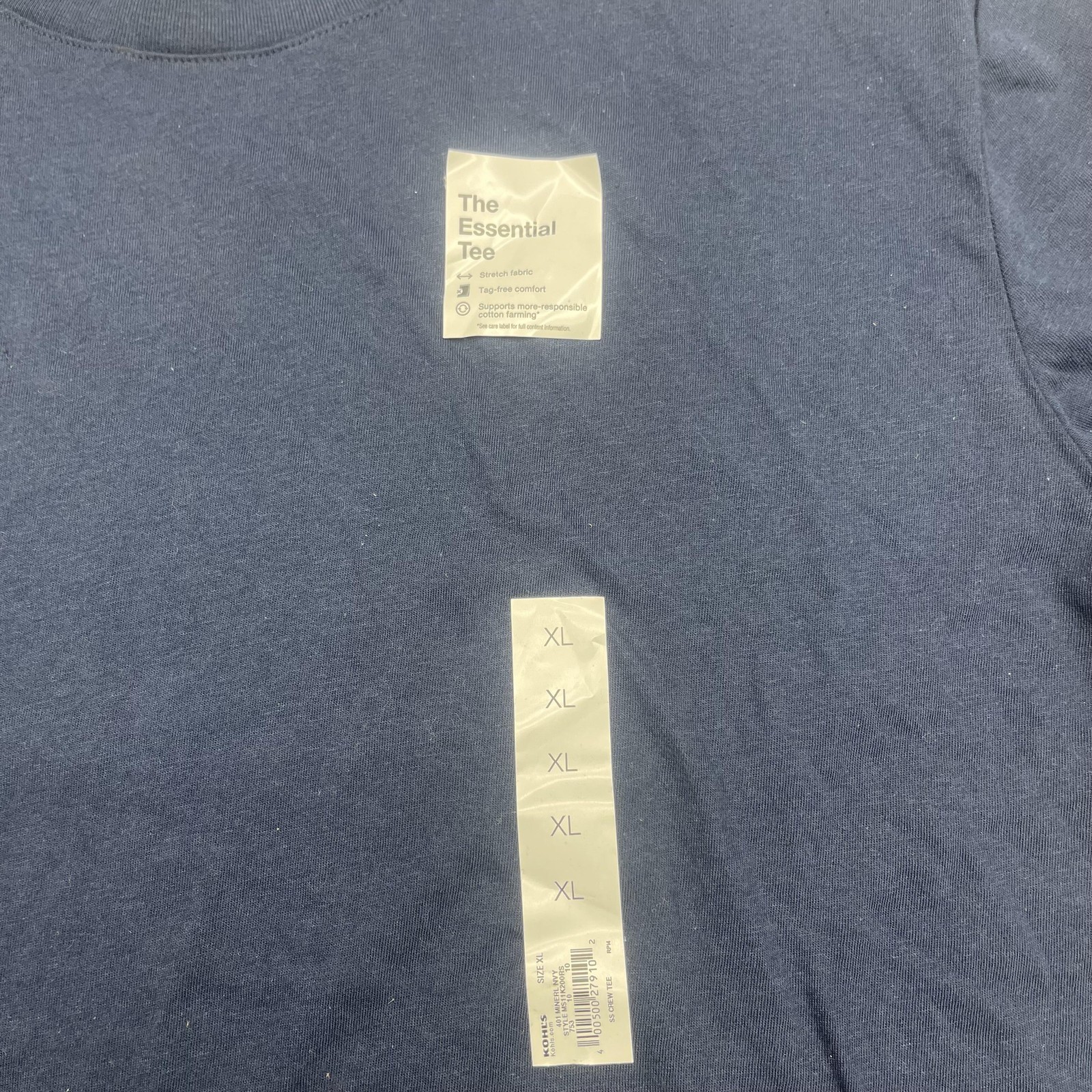 Sonoma Goods For Life Shirt Mens XL Blue Essential Crewneck Tee Tagless Casual gallery