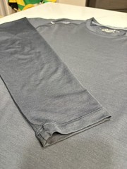 Peter Millar Performance Aurora Long Sleeve Base Layer Mens XL Black Stretch