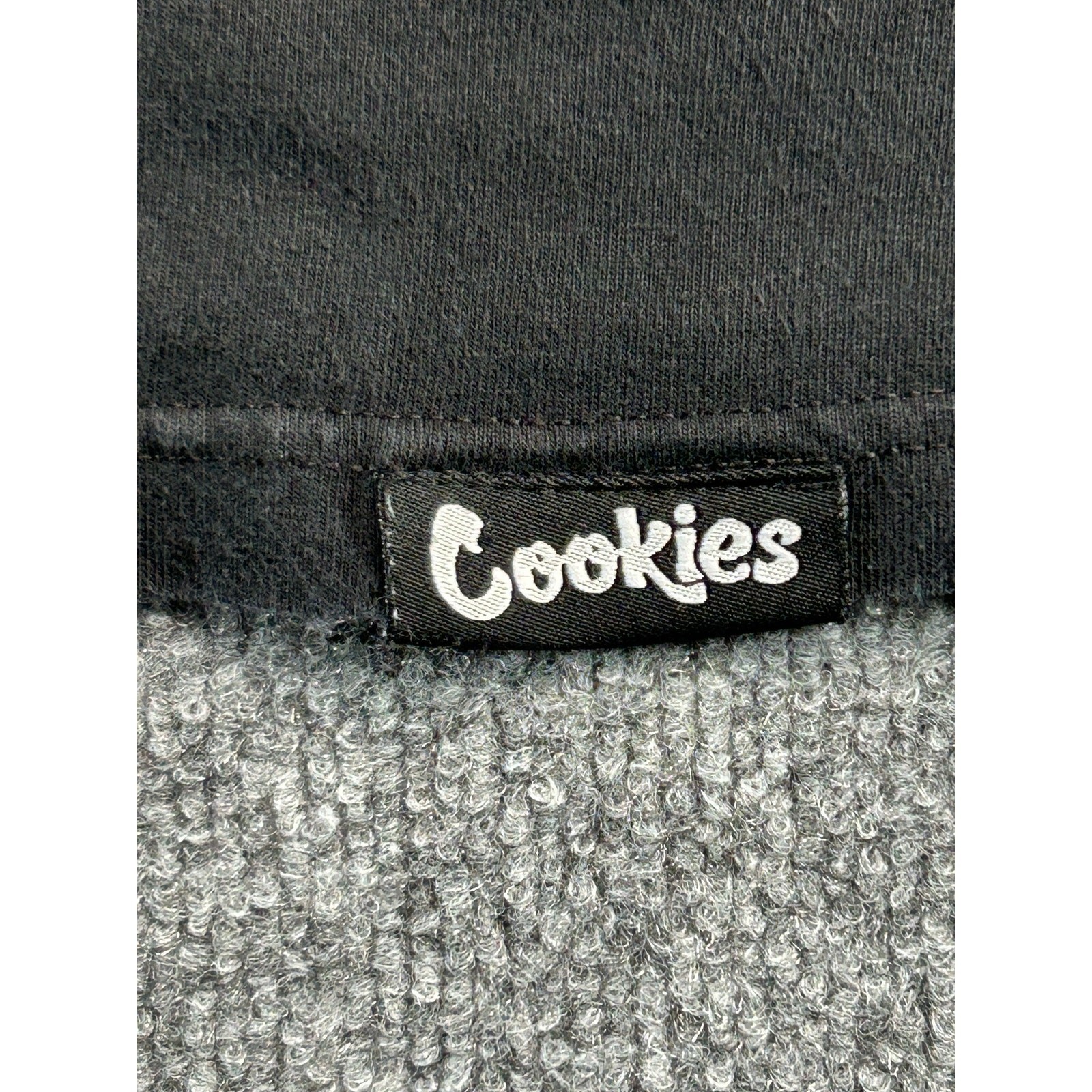Cookies Original Graphic T Shirt Men's L Black Purple Logo Streetwear Cotton Tee gallery