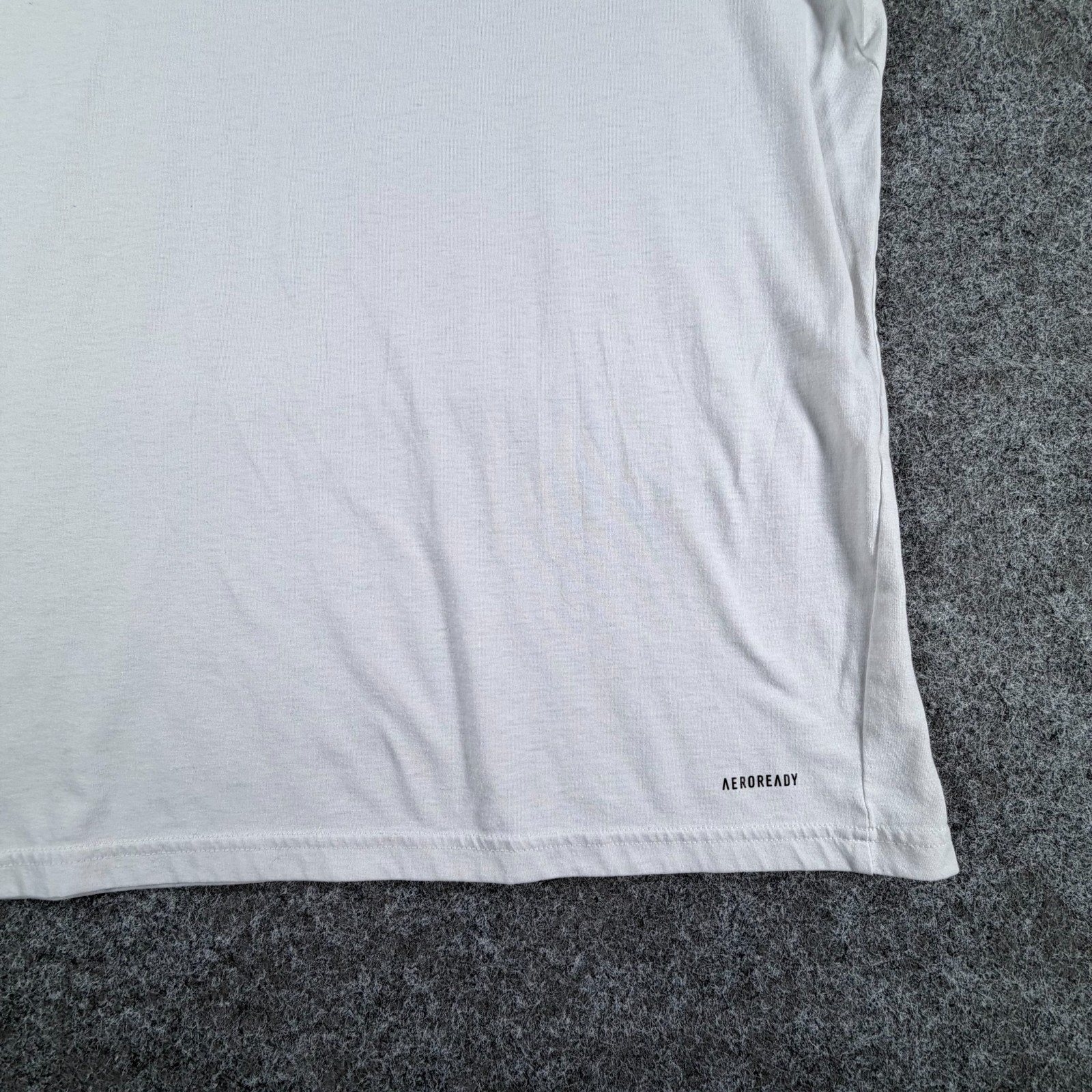 Adidas Train Essentials Prime T-Shirt Mens XL White Moisture Wicking Aeroready gallery