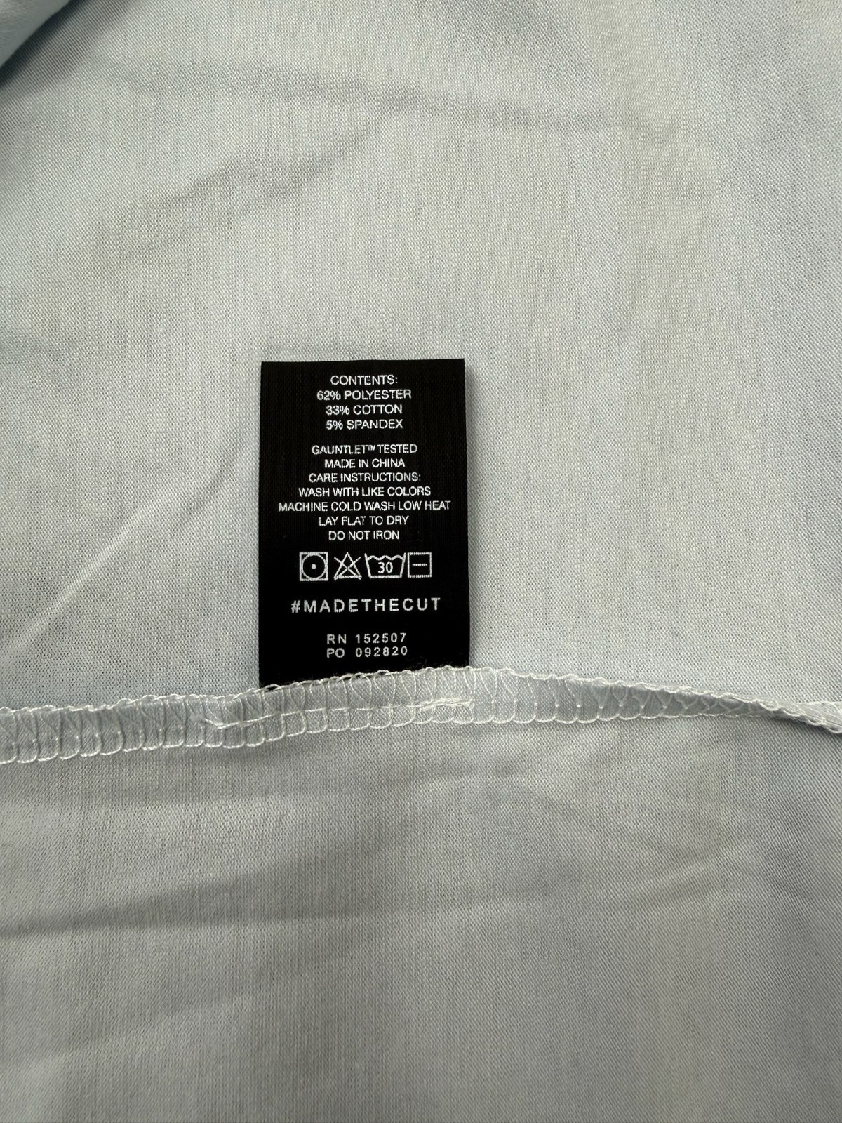 Cuts Clothing Short Sleeve V Neck Curve-Hem T-Shirt Mens XL Glacer Pyca Pro gallery
