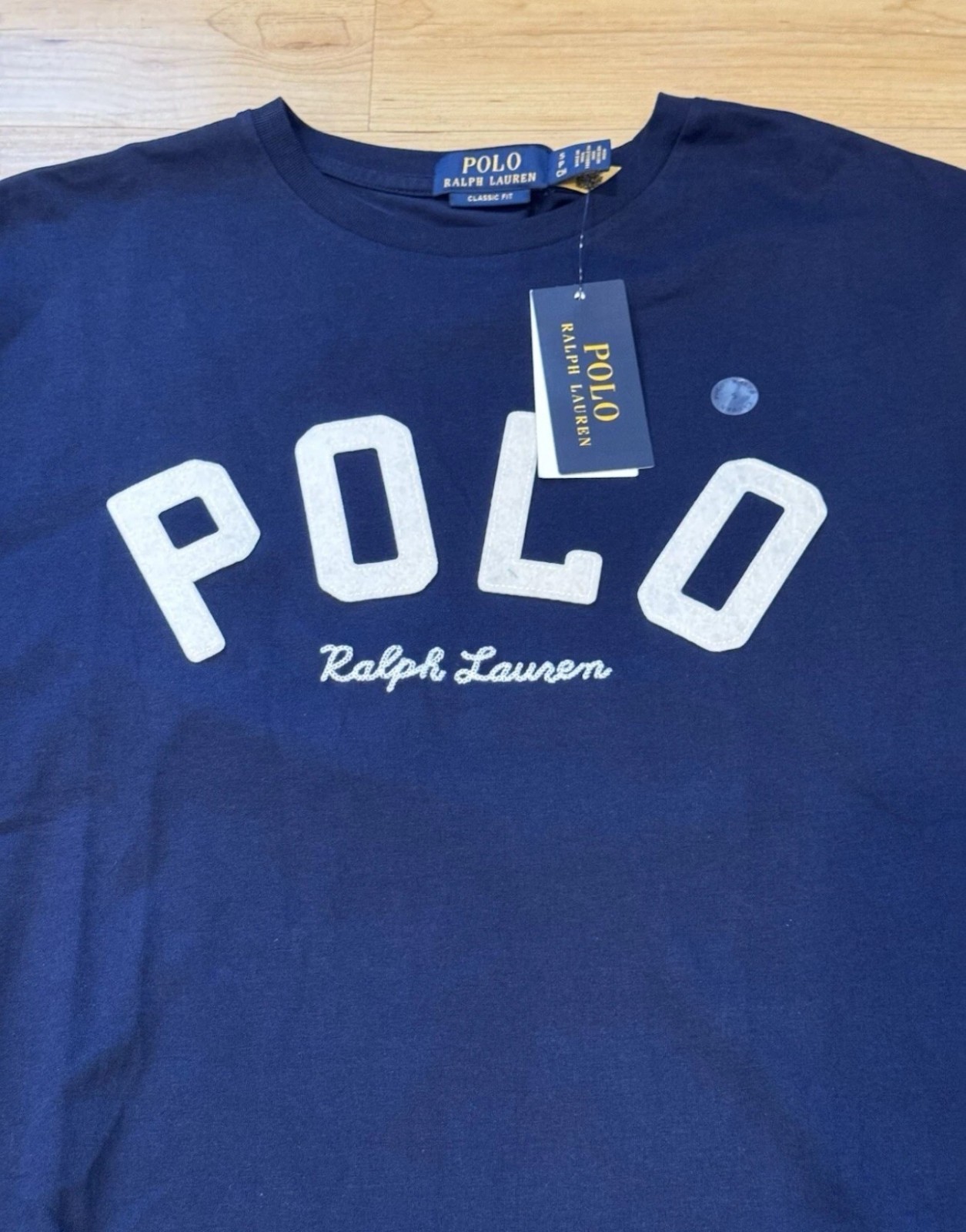 Polo Ralph Lauren Men’s Classic Fit Stitched Logo Pony T-Shirt Navy Blue S-XL gallery
