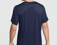 Nike Pro Dri-FIT Men Hyper Dry Graphic Training Top Tee DM6666-451 Navy Size XXL