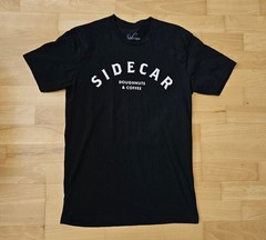 Sidecar Doughnuts & Coffee Black T Shirt Medium – LA OC California SLC Utah