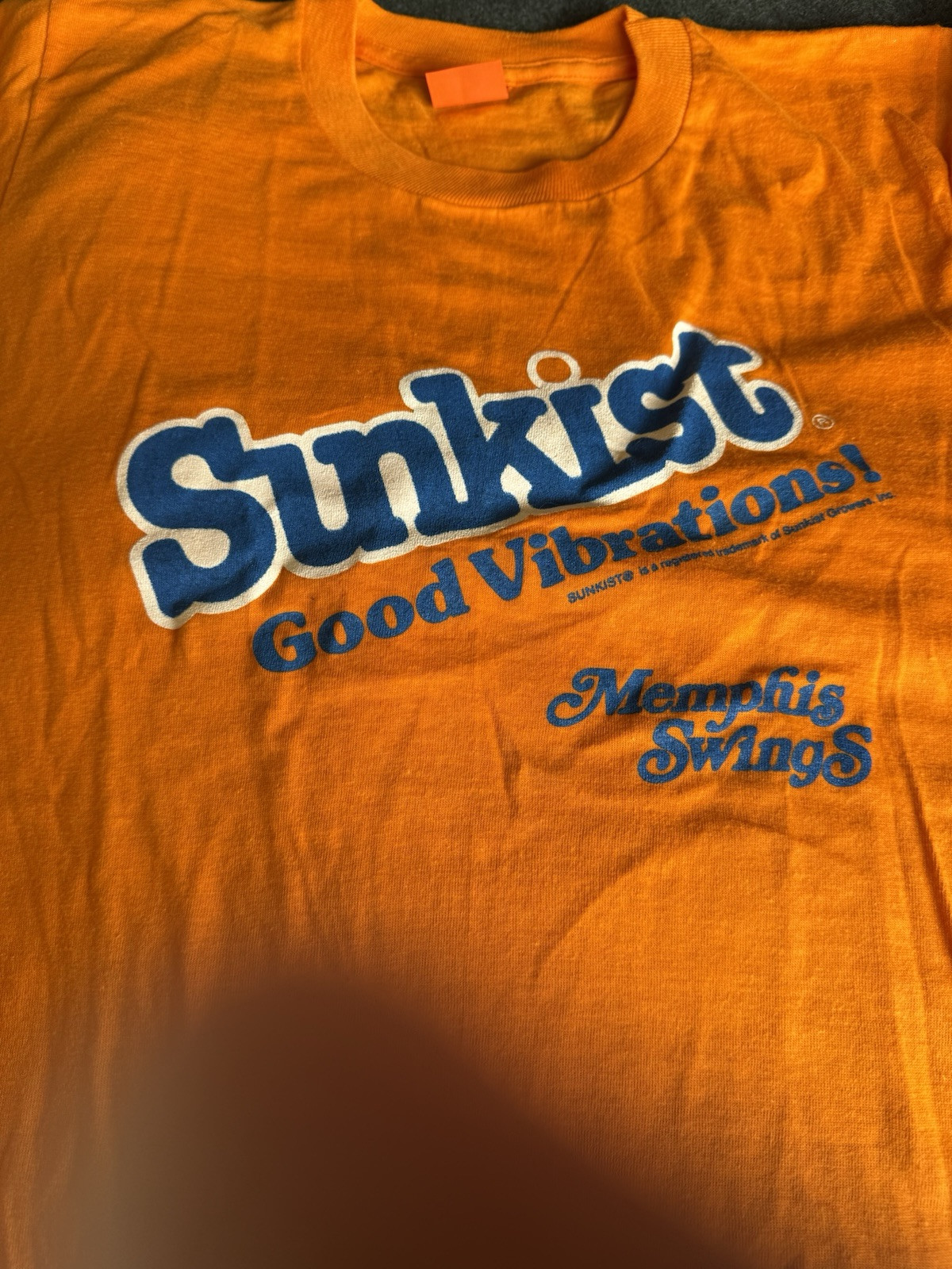 Vintage 70’s 80’s Sunkist T Shirt Large Made In USA Memphis Swings