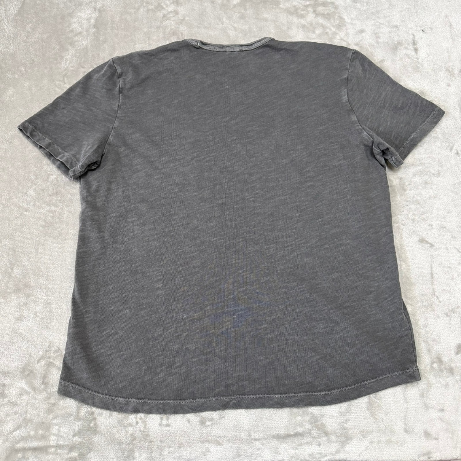 Marine Layer Heavy Slub Pocket Tee Mens Small Forged Iron Gray $64 New NWOT gallery