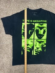 Type O Negative T Shirt Mens Extra Large Band Grunge Rock Y2K Music Heavy Metal