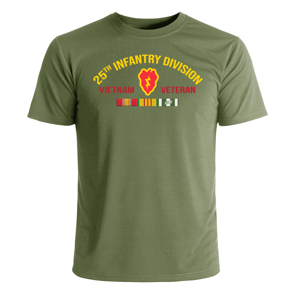25th Infantry Division Vietnam Veteran with Ribbons Officially Licensed gallery