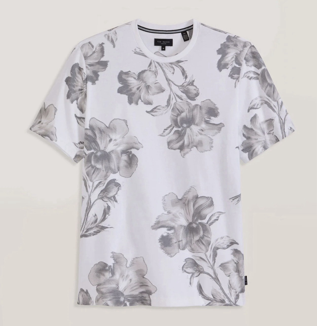 TED BAKER Floral Graphic Tee NWT$95 Size L gallery