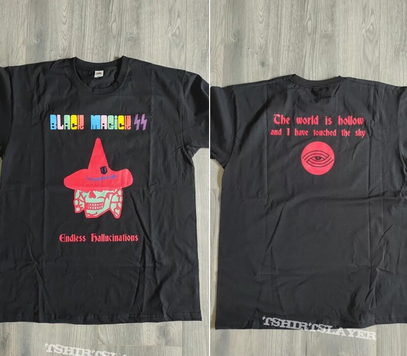 Black Magick SS shirt band Graphic short sleeve 2 side T shirt classic NH9864 gallery